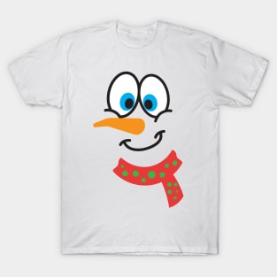 snowman face T-Shirt